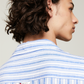 TJM STRIPE LINEN SS SHIRT EXT - DM0DM18961