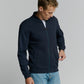 Sweater Full Zipper Jacquard Mix Bo - 27100119
