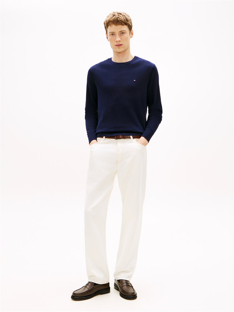 PIMA ORG CTN CASHMERE CREW NECK - MW0MW28046