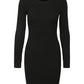 VMKIKI LS O-NECK DRESS GA NOOS - 10269253