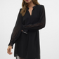 VMHERLE LS SHORT DRESS WVN GA - 10320199