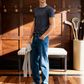 TJM SLIM JASPE C NECK - DM0DM09586