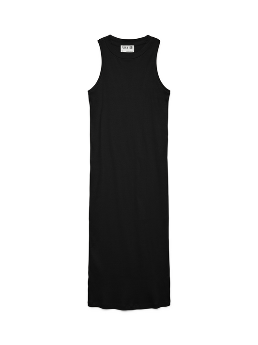 VMLAVENDER SL O-NECK CALF DRESS VMA - 10230437