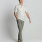 Pullover Short Sleeve Polo Zip Soli - 27210352