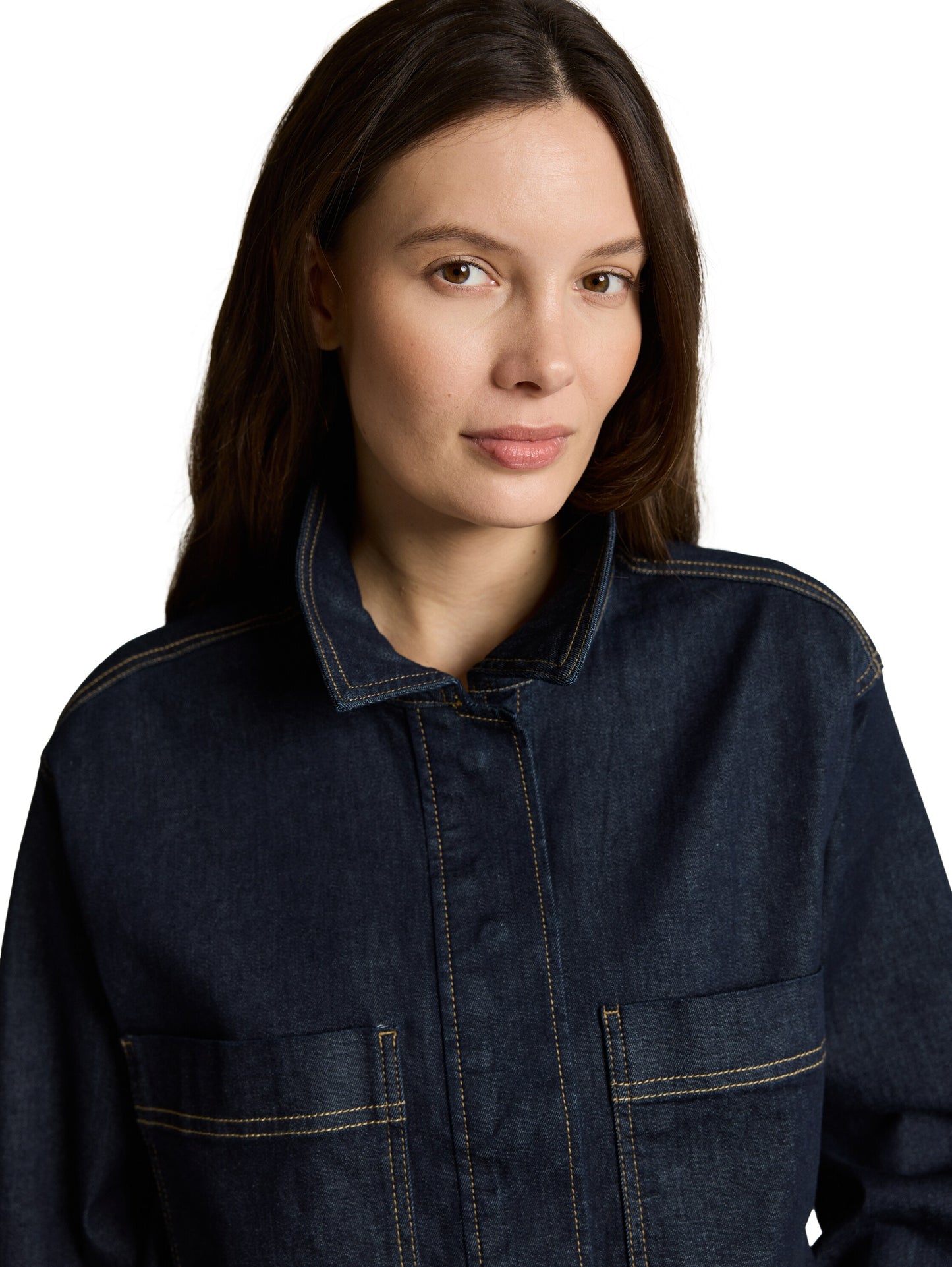 blazer jacket denim look - 1047594