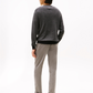 PIMA CTN CASH HERRINGBONE CREW - MW0MW41319
