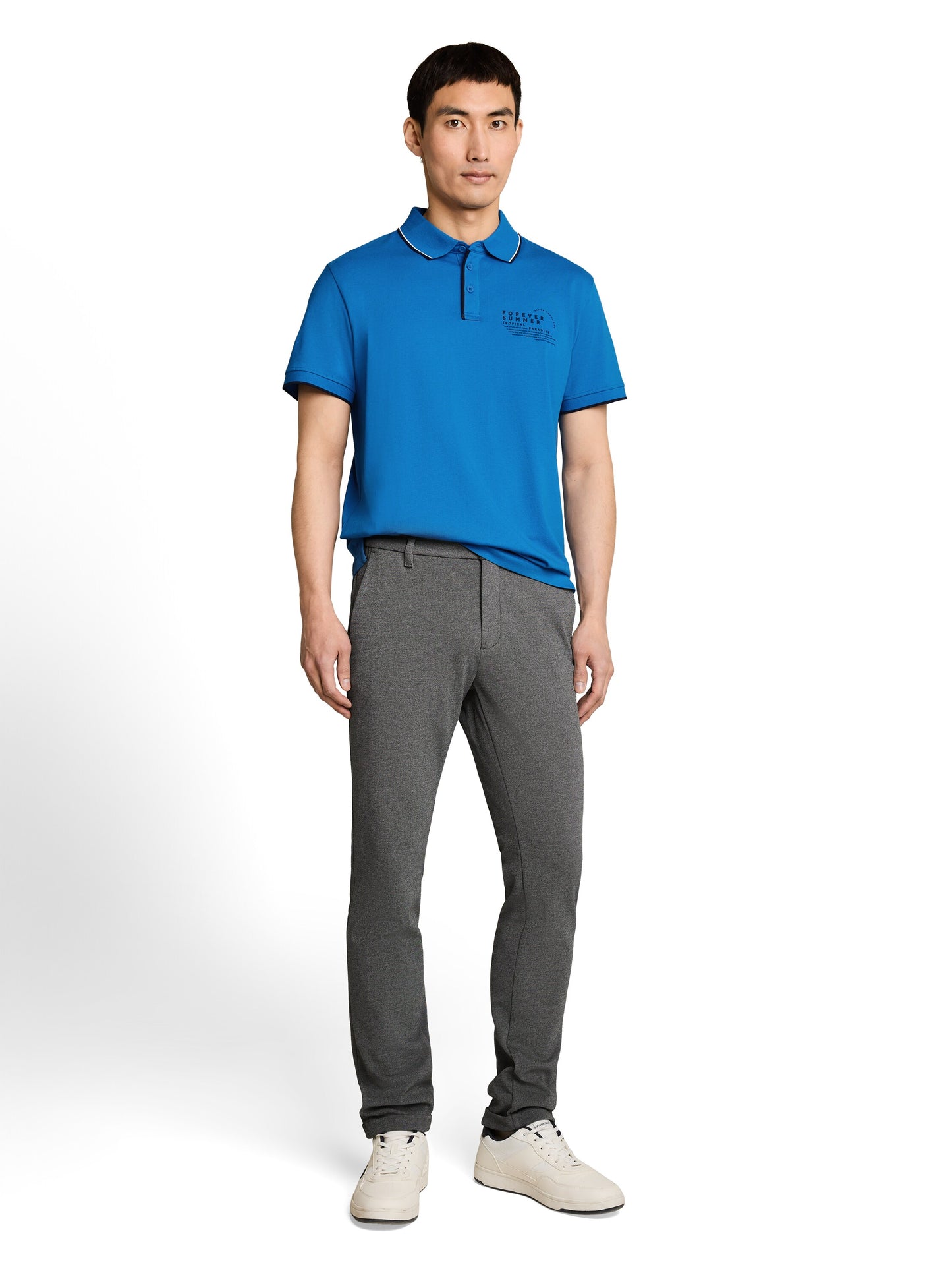 printed polo - 1053338