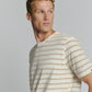 T-Shirt Crewneck Jacquard Stripes - 27350304