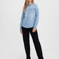 VMMARIA LS DENIM SLIM SHIRT MIX NOO - 10277523