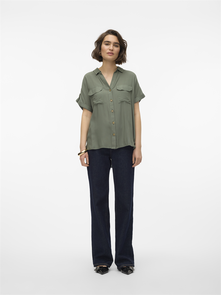 VMBUMPY SS SHIRT WVN NOOS - 10310139