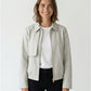 ladies woven jacket - BERRY