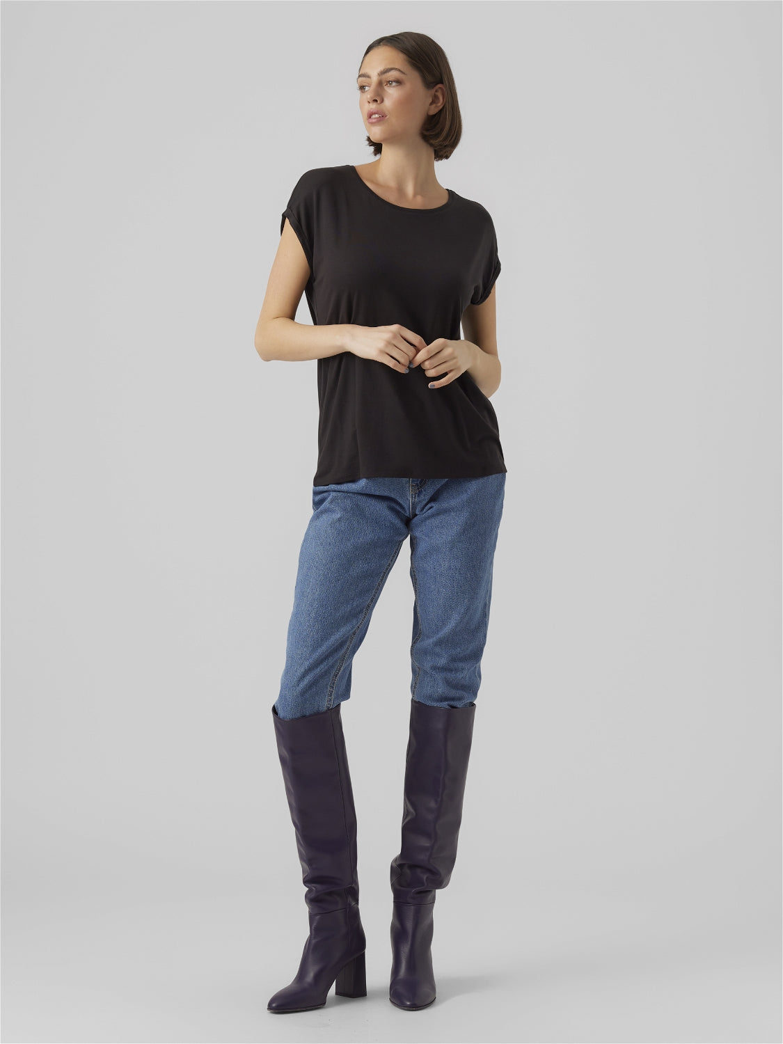 VMAVA PLAIN SS TOP JRS NOOS - 10284468