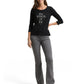 T-shirt crew neck frontprint - 1050751