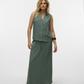 VMMYMILO SL V-NECK SHIRT WVN  GA BO - 10303648