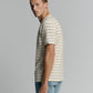 T-Shirt Crewneck Jacquard Stripes - 27350304
