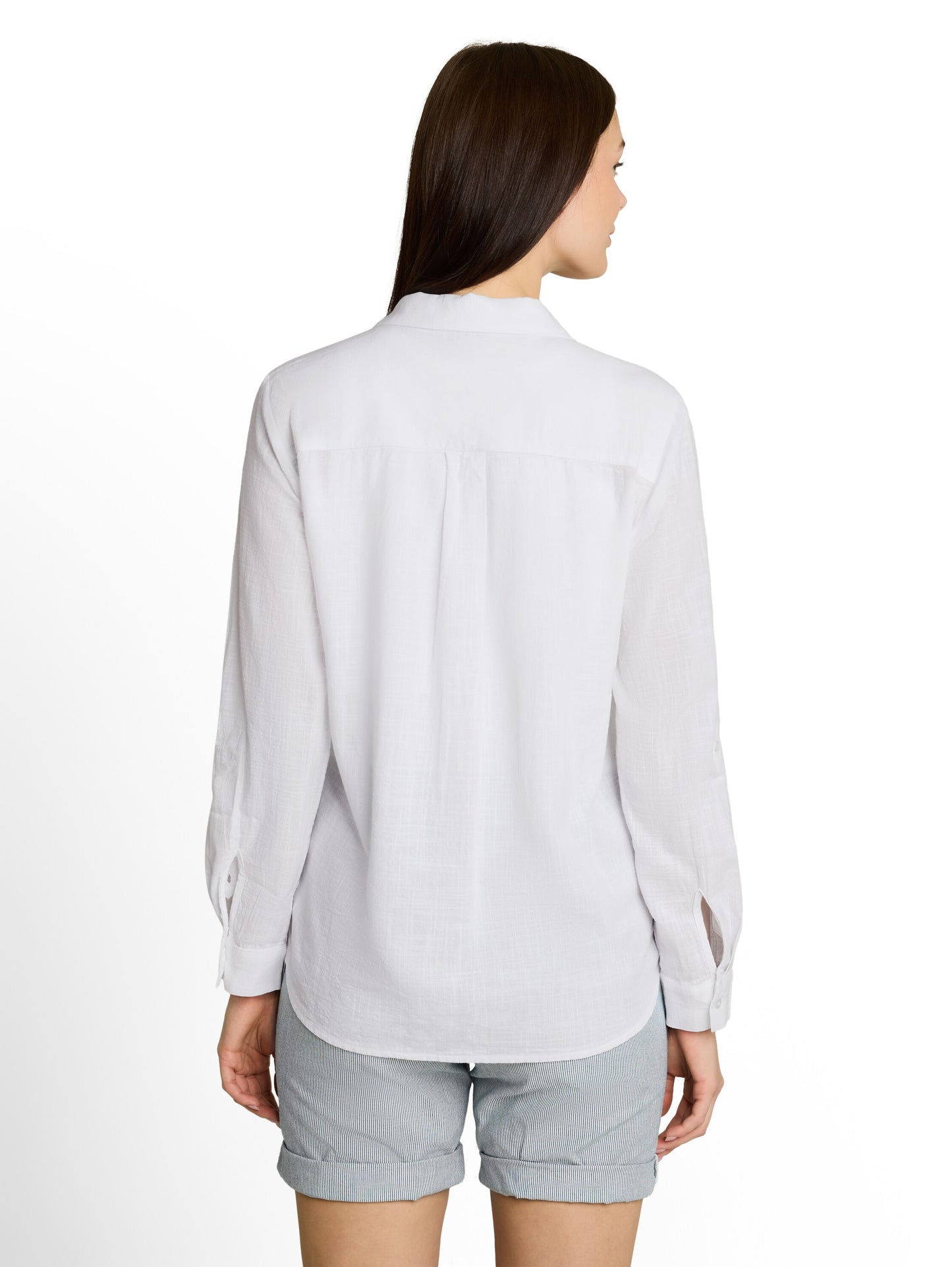 blouse with slub structure - 1035247