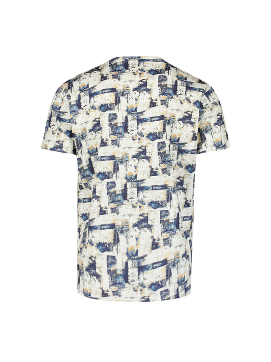 T-Shirt Crewneck Allover Printed - 27360377
