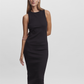 VMLAVENDER SL O-NECK CALF DRESS VMA - 10230437