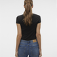 AWINES FIONA SS O-NECK TOP NOOS - 10300882