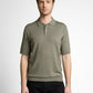 soft knit short sleeve polo - 1051957