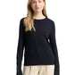 knit crew-neck with button det - 1049125