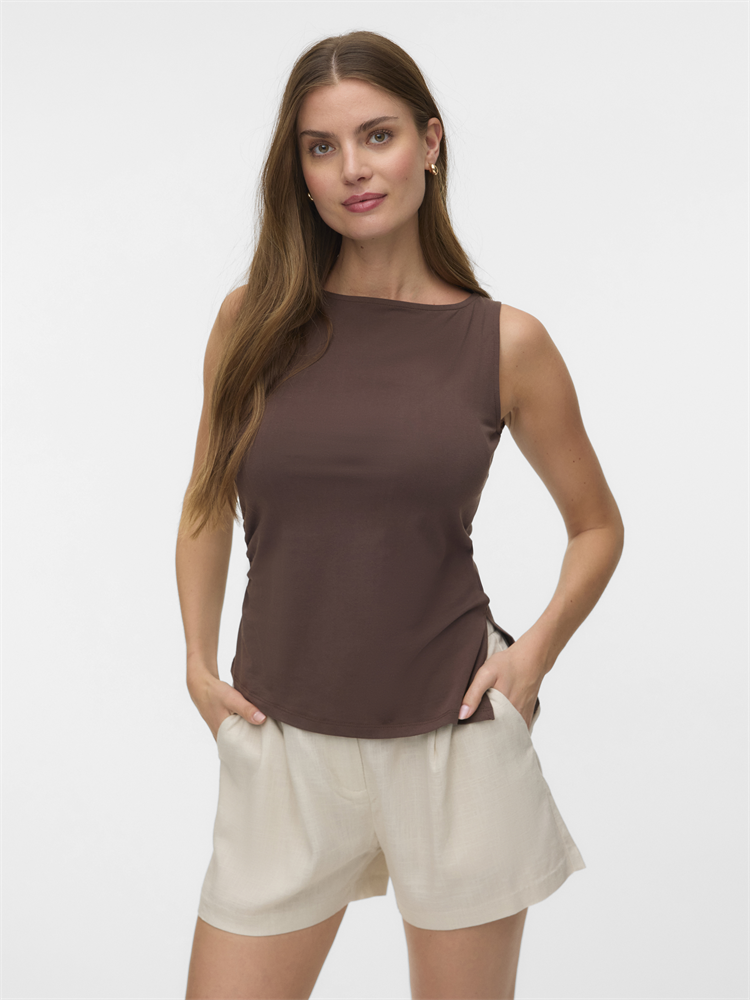 VMKIRA SL BOAT-NECK TOP JRS - 10345940