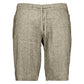 Short Chino With Linen - 318190311