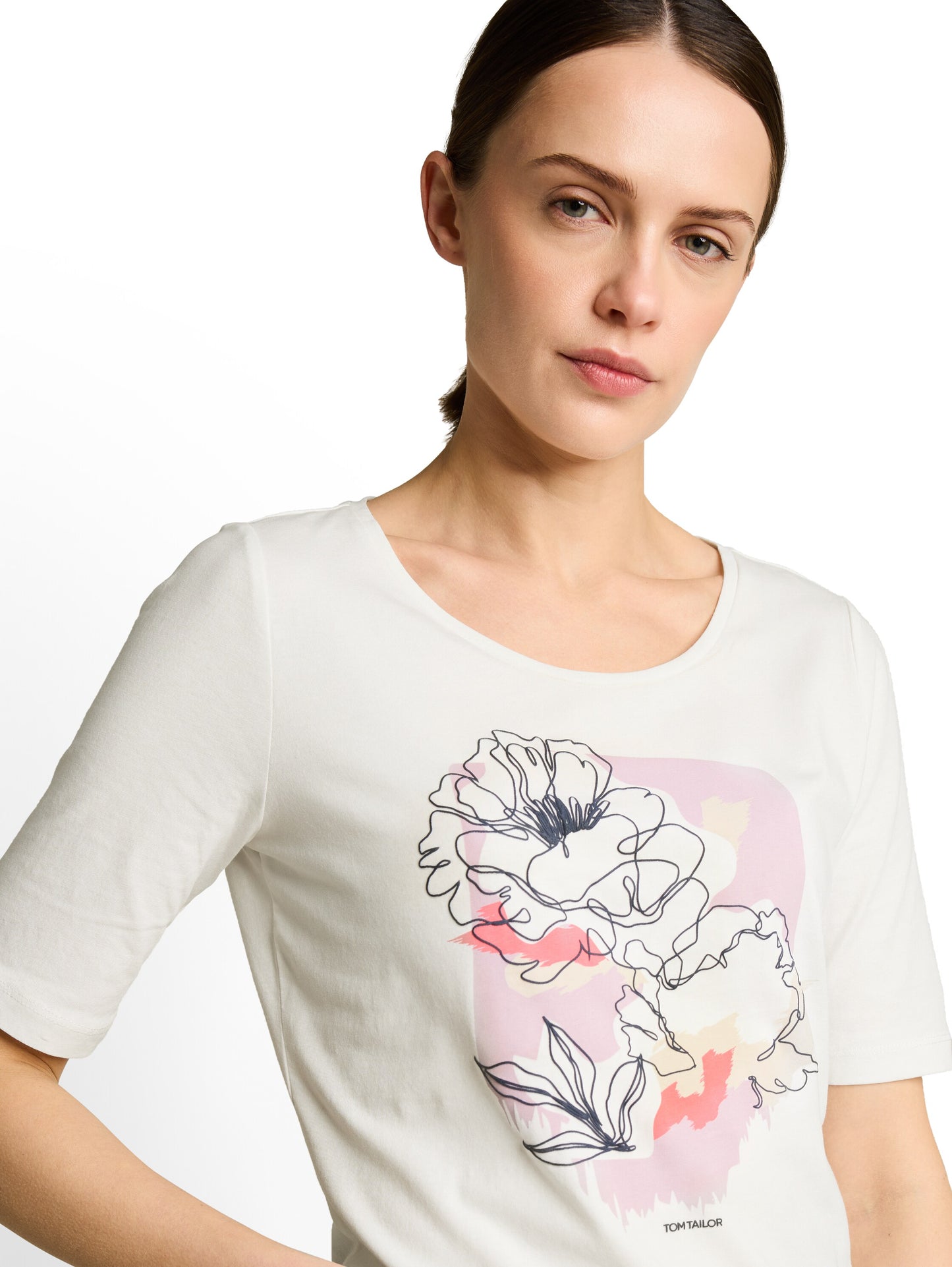 T-shirt crew neck with print - 1050457