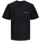 JORSHADOWBACK TEE SS CREW NECK BLK - 12247227