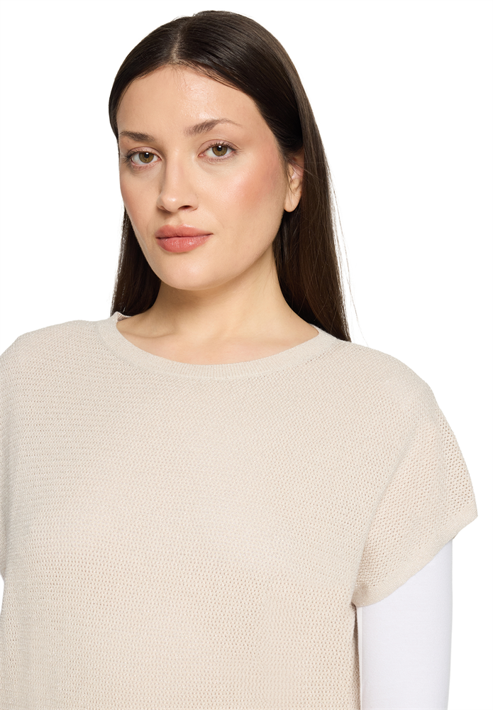 Strickpullover Kurz ohne Arm - 50113331