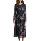 dress printed mesh - 1047637