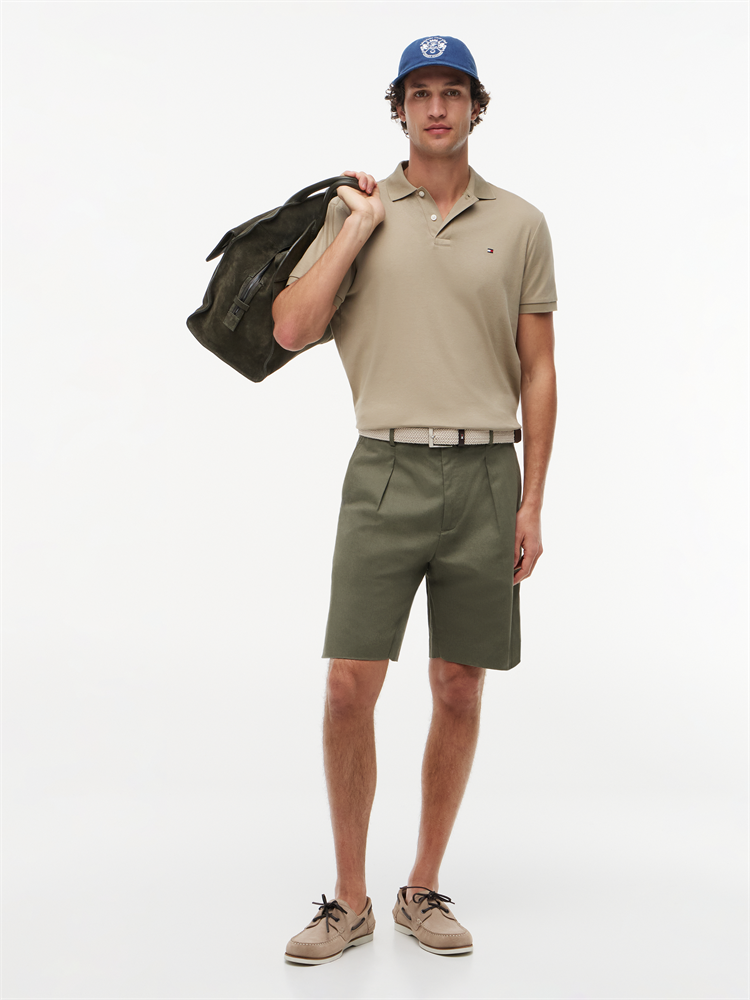 LIQUID COTTON REG SEASONAL POLO - MW0MW39994