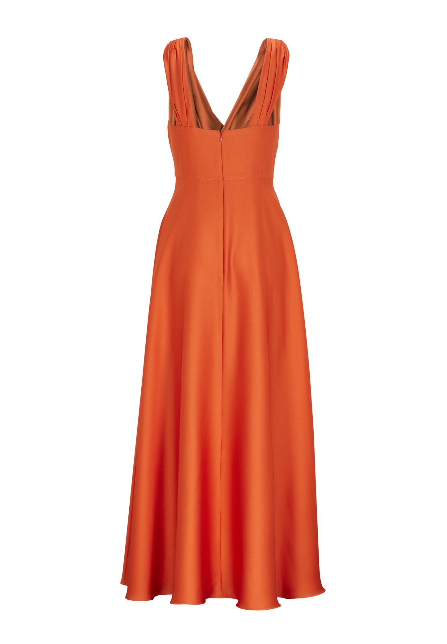 Abendkleid aus nachhaltigem Satinch - 5AF01200