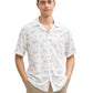 printed viscose linen shirt - 1045110
