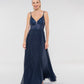 Abendkleid aus Materialmix - 5AC10500