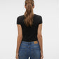 AWINES FIONA SS O-NECK TOP NOOS - 10300882