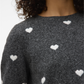 VMDOFFY INTARSIA 2/4 O-NK PULLOVER - 10330793