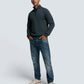 Pullover Half Zip 2 Coloured Melang - N2185