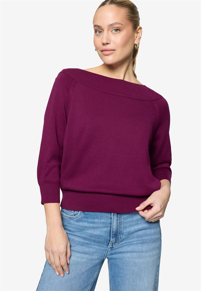Strickpullover Kurz 3/4 Arm - 110-10003908
