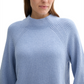 knit plated rib pullover - 1042957