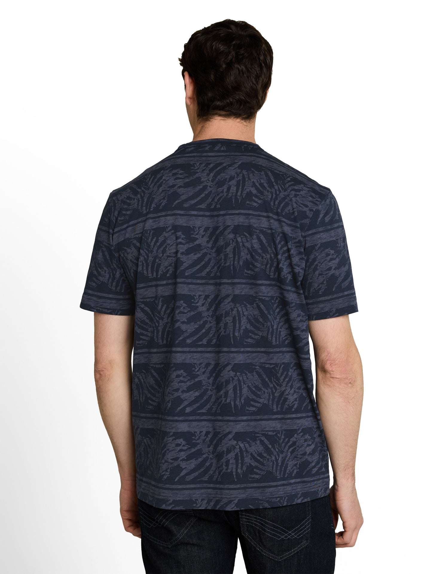 allover inside printed t-shirt - 1050856