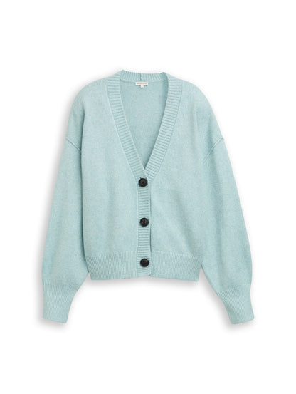knit short cardigan - 1049188